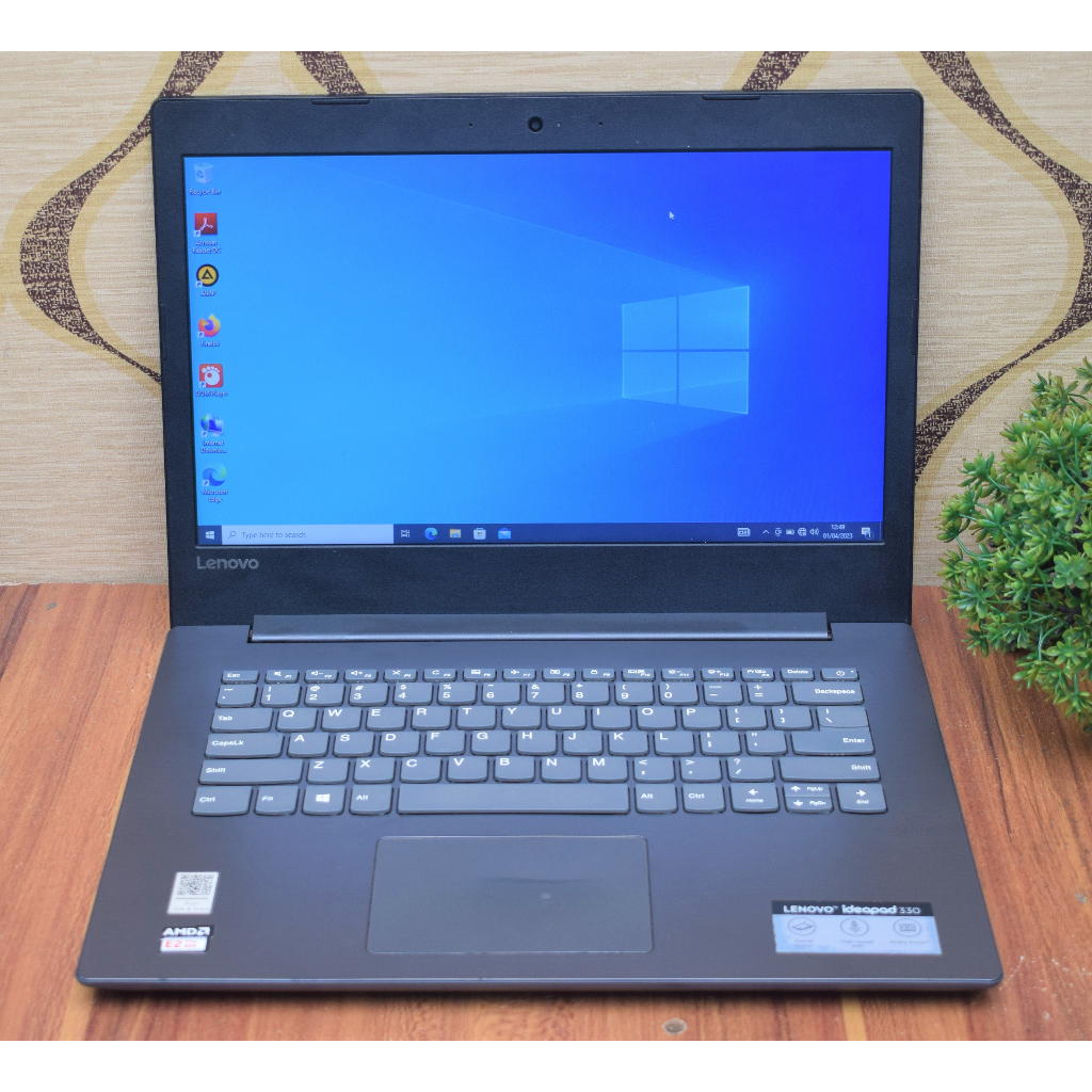 [ SECOND ] Laptop Lenovo Ideapad 330 AMD E2 Gen 9 RAM 4 ( Doble Penyimpanan )