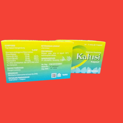 KATUSI KAPLET PER BOX ISI 5 STRIP