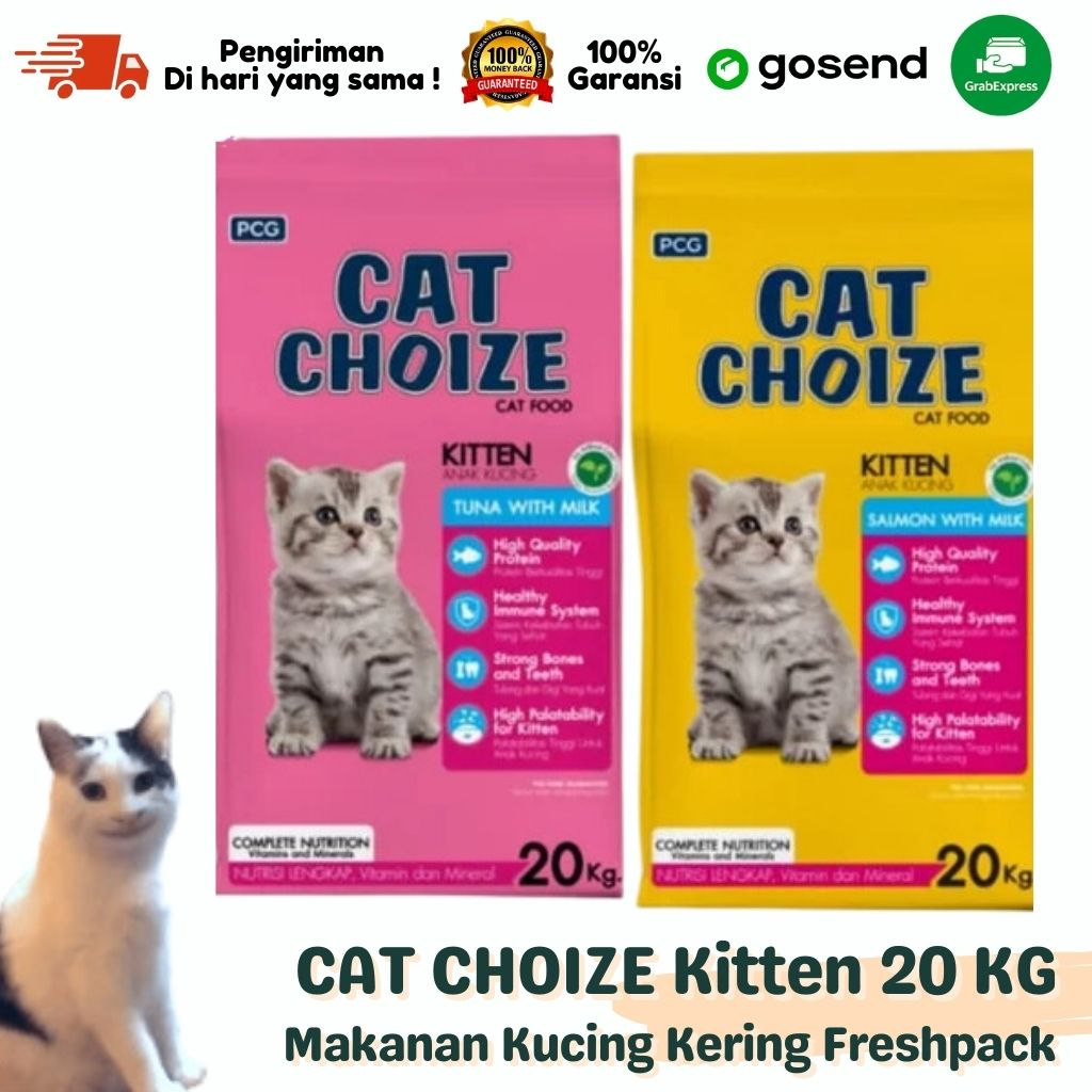 FAVORIT KUCING DRY FOOD CAT CHOIZE 1 SAK 20KG TUNA SALMON