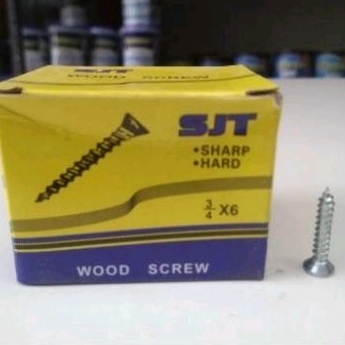 Sekrup Kayu SJT 3/4 inch 3/4" Sekrup Kayu 2 cm