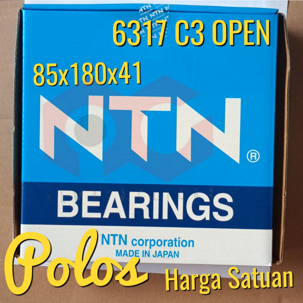 BEARING NTN 6317 C3 ZZ  KLAHER LAHER