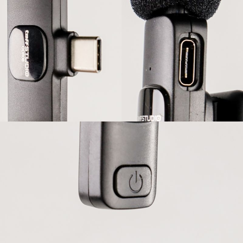 Otg type c mic wireless portable