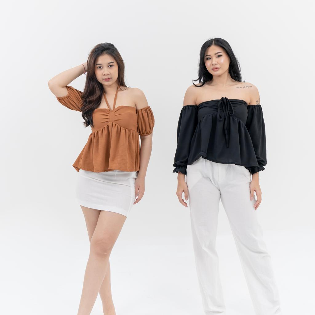 VITTA TOP / Lengan Panjang / Lengan Pendek / Top AirFlow