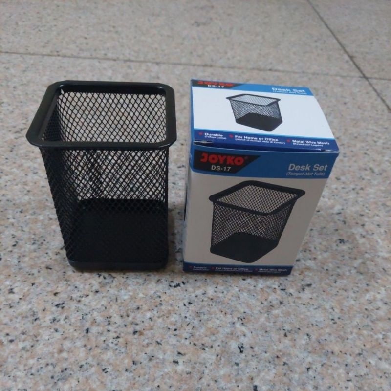 Desk Set Kotak DS-17 Joyko/ Tempat Pensil Besi Joyko