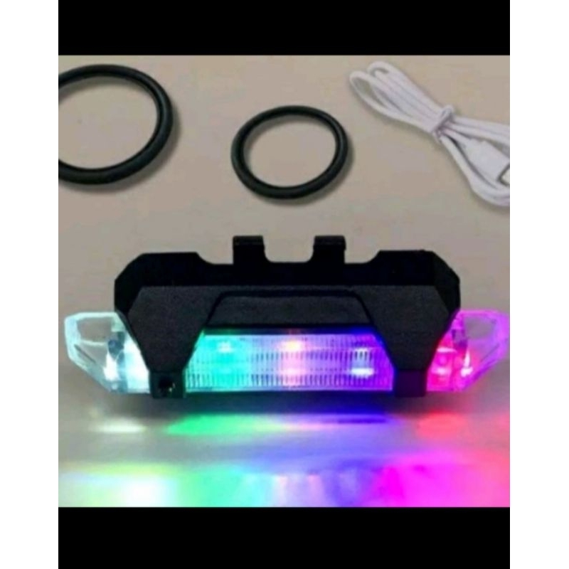 lampu LED sepeda belakang, lampu sepeda belakang gunung,  BMX, Seli, drone dll