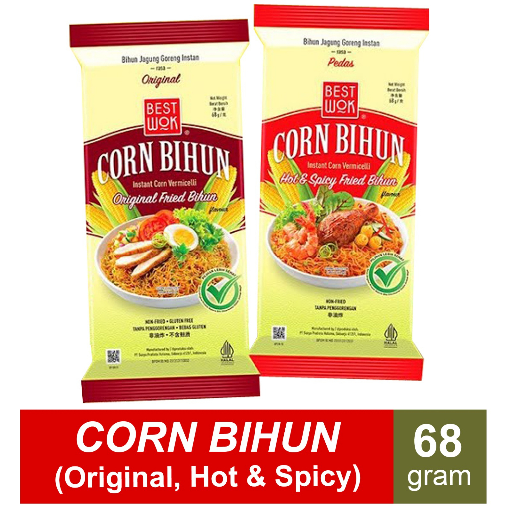 Best Wok Corn Bihun 2 Varian Promo HALAL