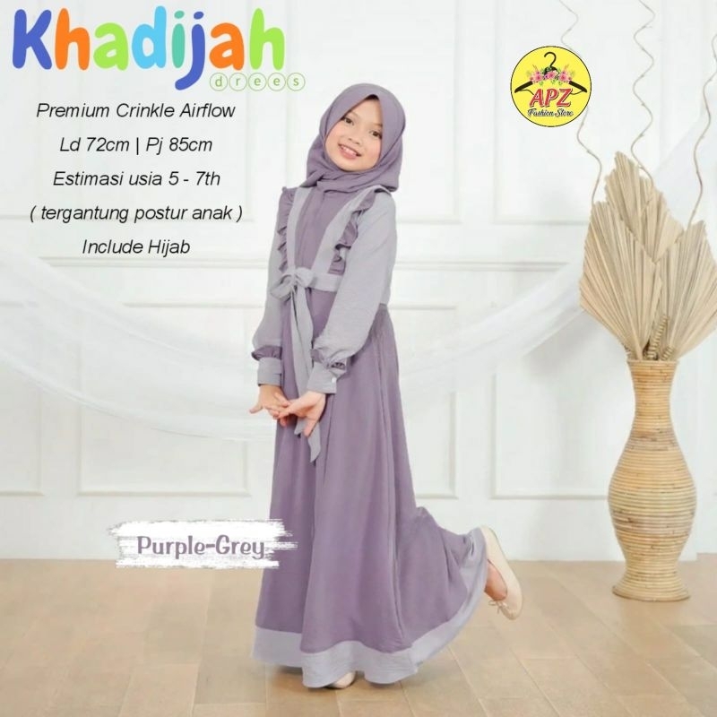 Dress anak Khadijah dan Arifa