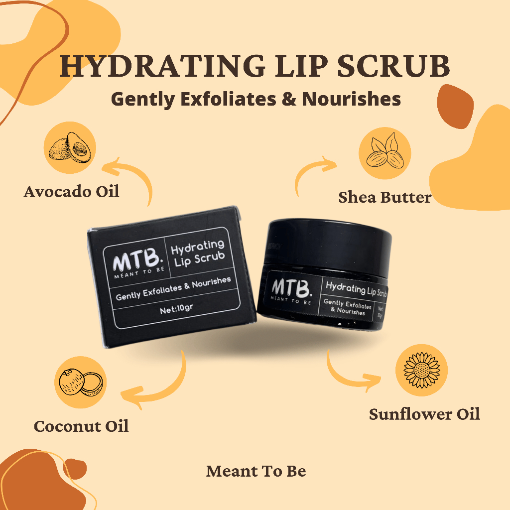 Hydrate all night (Lip Serum Clear + Lip Scrub)