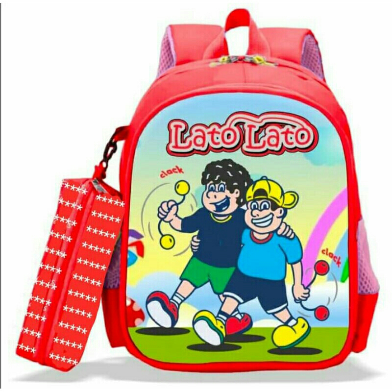 TAS RANSEL ANAK-ANAK GAMBAR LATO LATO PRINTING