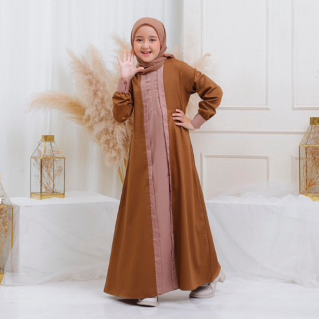 MAWADDAH DRESS ANAK FAMILY SET TOYOBO FAMSET BY HAWACORNER