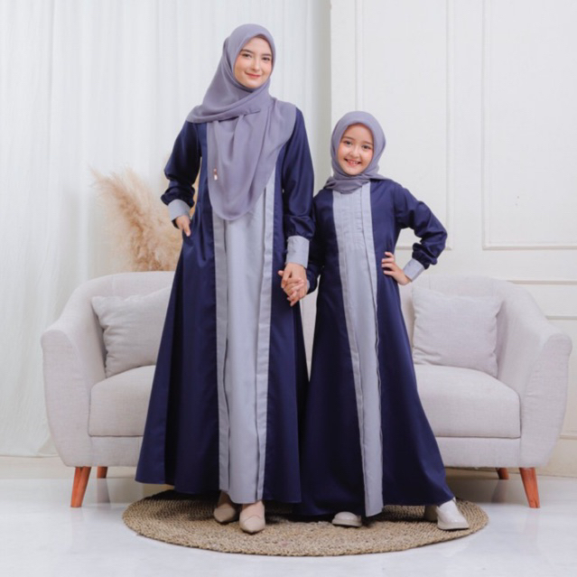 MAWADDAH DRESS ANAK FAMILY SET TOYOBO FAMSET BY HAWACORNER