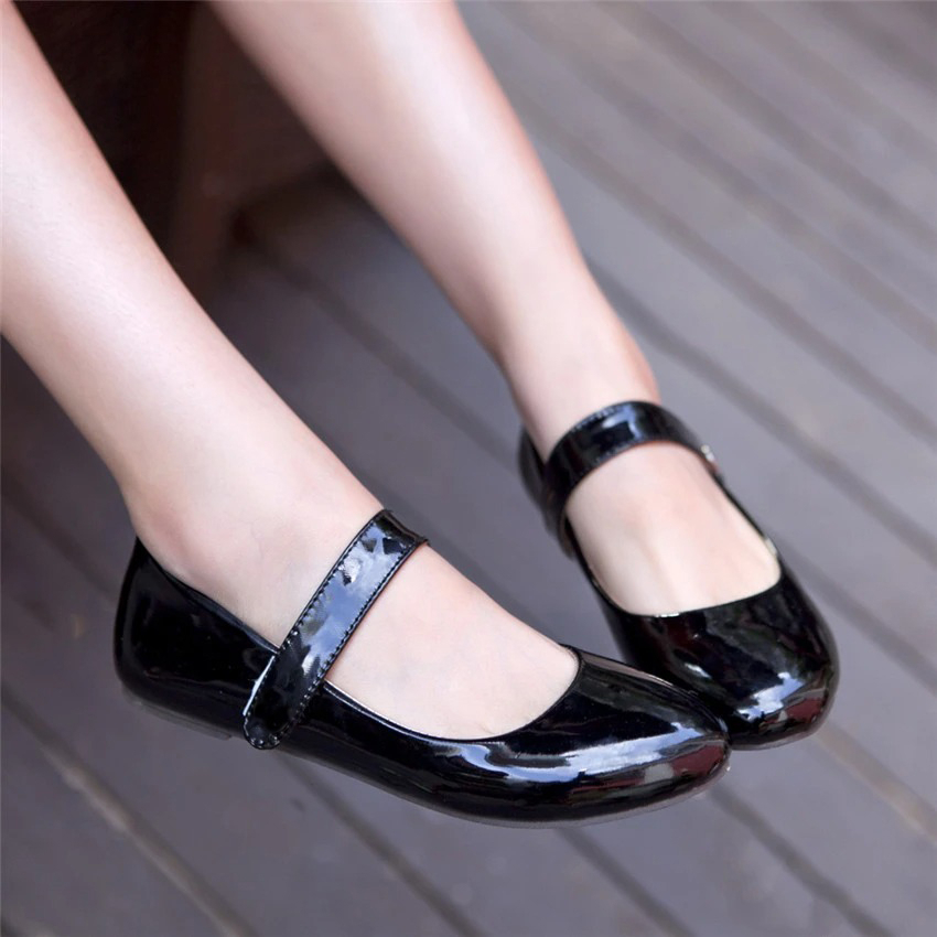 Sepatu Anak Perempuan Flatshoes Sekolah Ukuran 31-35