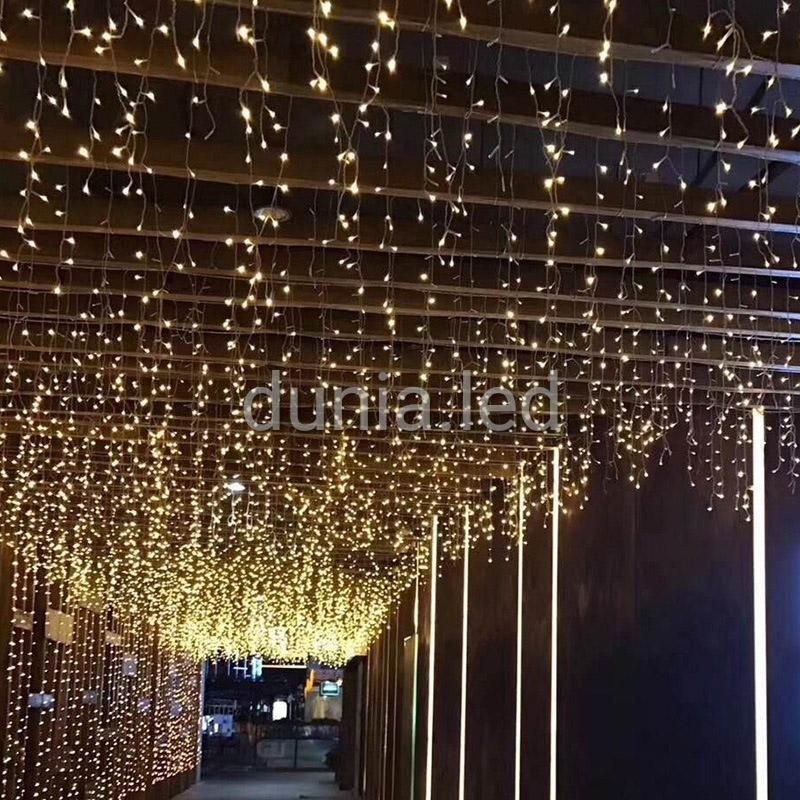 LAMPU NATAL TIRAI LED CURTAIN LIGHT TUMBLR TIRAI LAMPU HIAS 4.5M