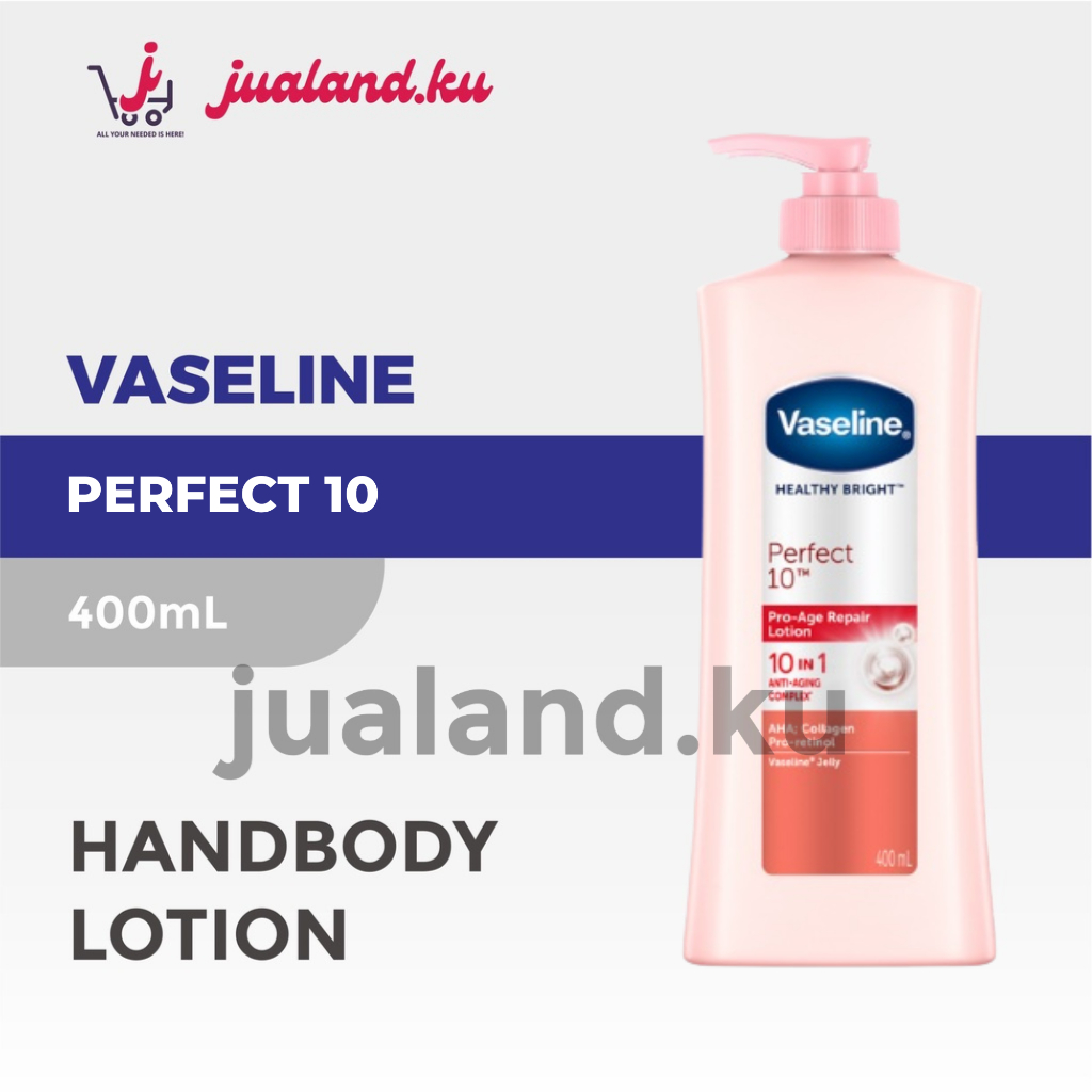 Vaseline Body Lotion Healthy Bright Perfect 10 400 mL