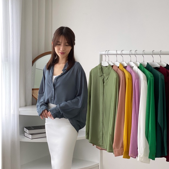 Kadaka T-0301 Longsleeve Chiffon Shirt