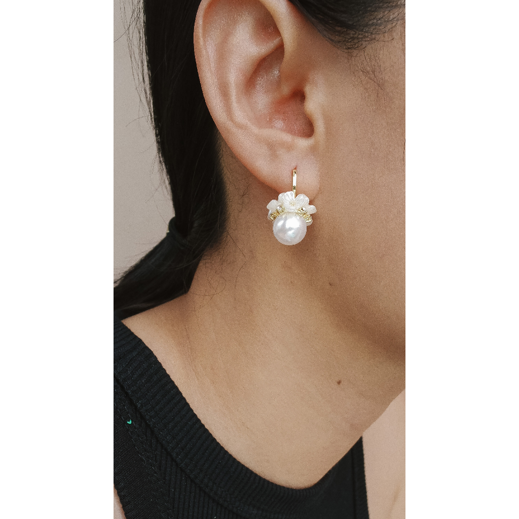 ANTING BUNGA MUTIARA - 2486