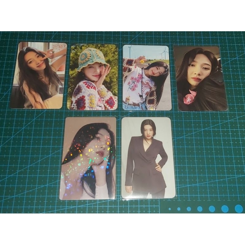 Photocard Joy Red Velvet Hello FMR Season's Greetings