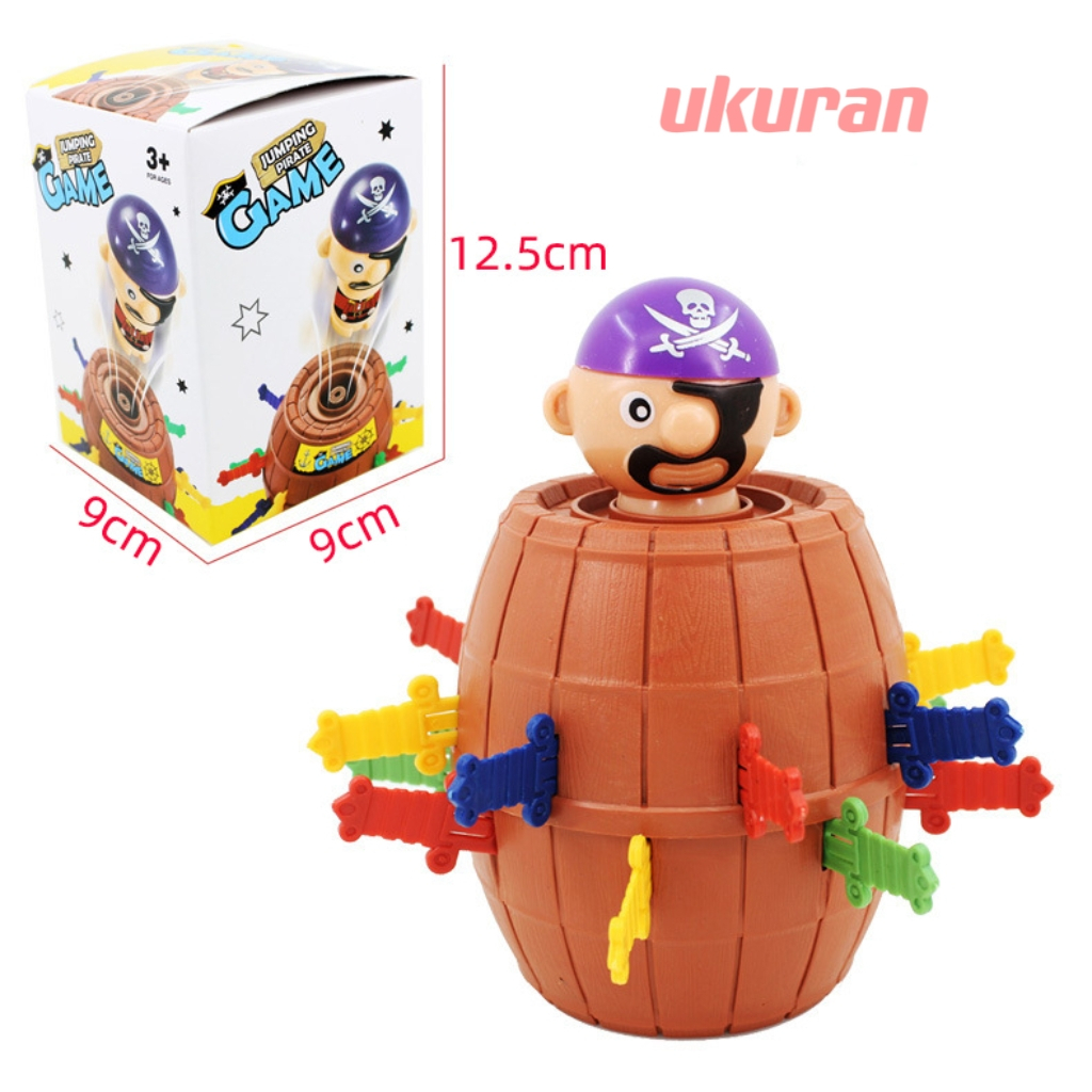 Mainan Anak Jumping Pirates / Toys Pitates Barrel / Bajak Laut Tusuk