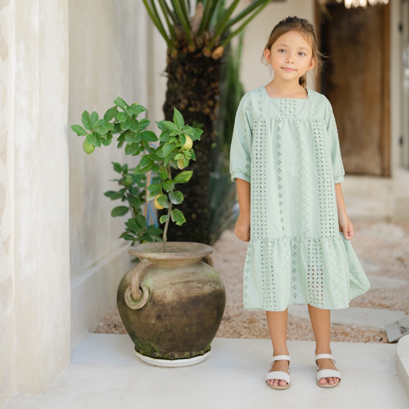 BUTTERNUT - AIRA DRESS | Dress Lebaran Anak Perempuan