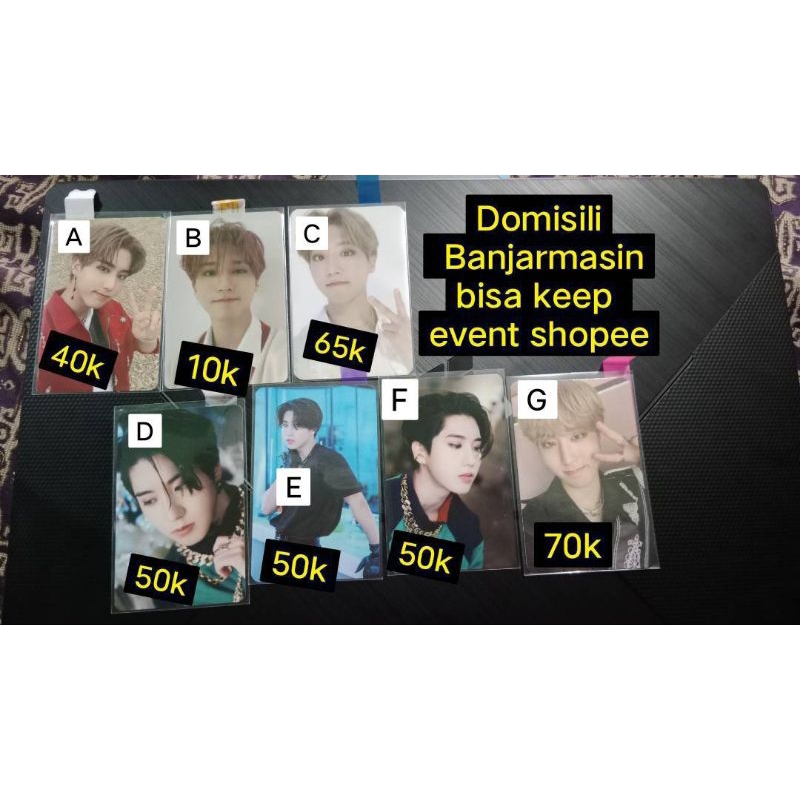 WTS PC Han Jisung Skz Noeasy Baju merah, Han chevel, han pob Appmus, Han rpc maniac in seol, han jew