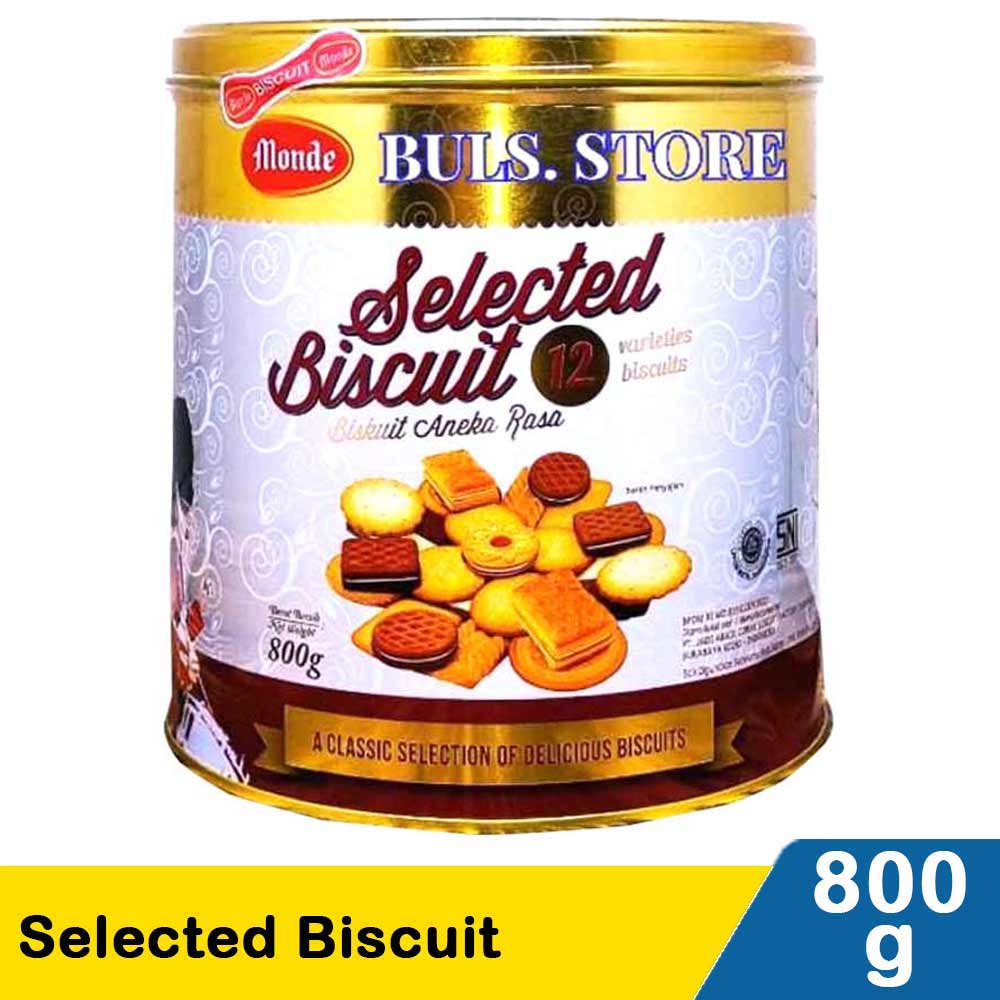 

Monde Selected Biscuit Kaleng 800gr