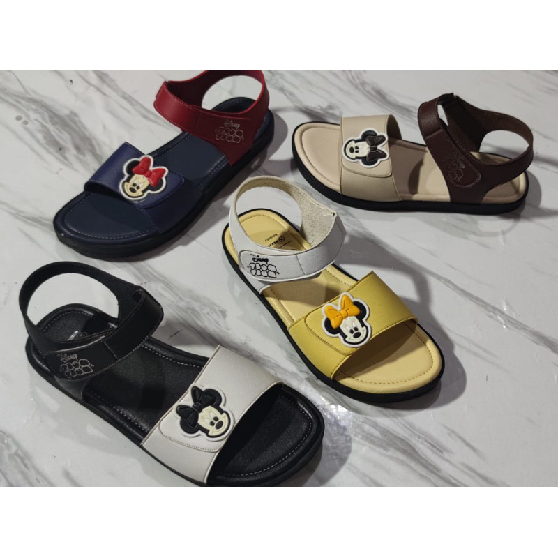 Sandal anak perempuan terbaru motif disney brand matahari nevada terbaru