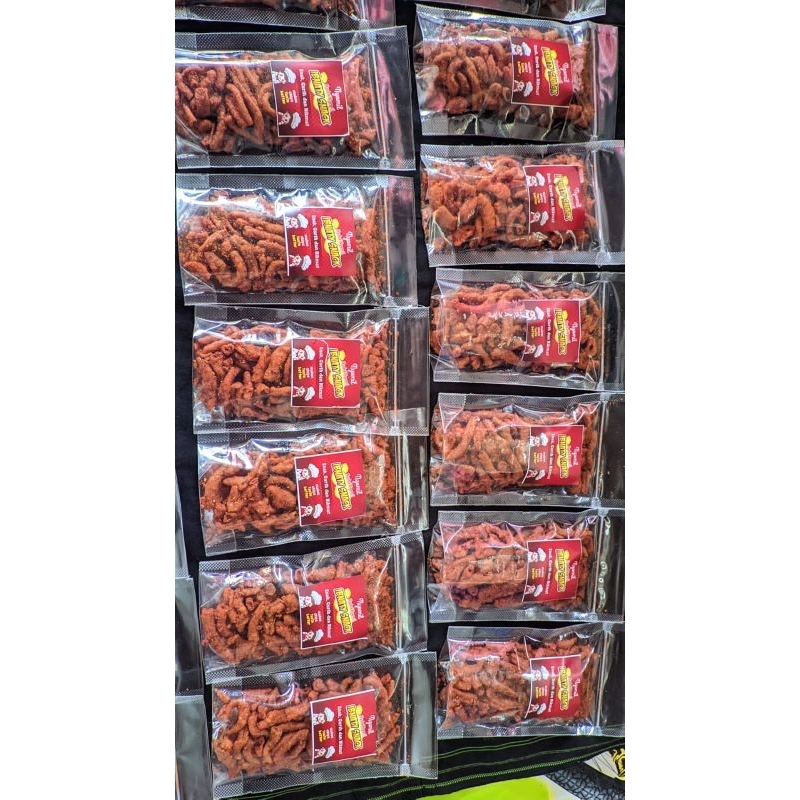 

jajanan kriuk ibnaty, basreng,keripik usus