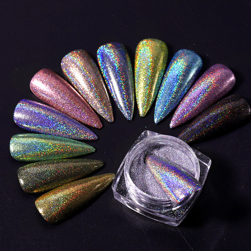 Nail Art Magic Laser Powder / Nail powder hologram