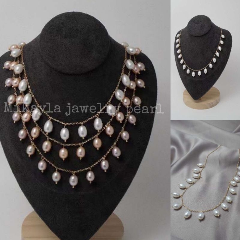 Kalung mutiara asli lombok|Kalung mutiara asli bersertifikat|Kalung mutiara lombok terbaru|Kalung mu