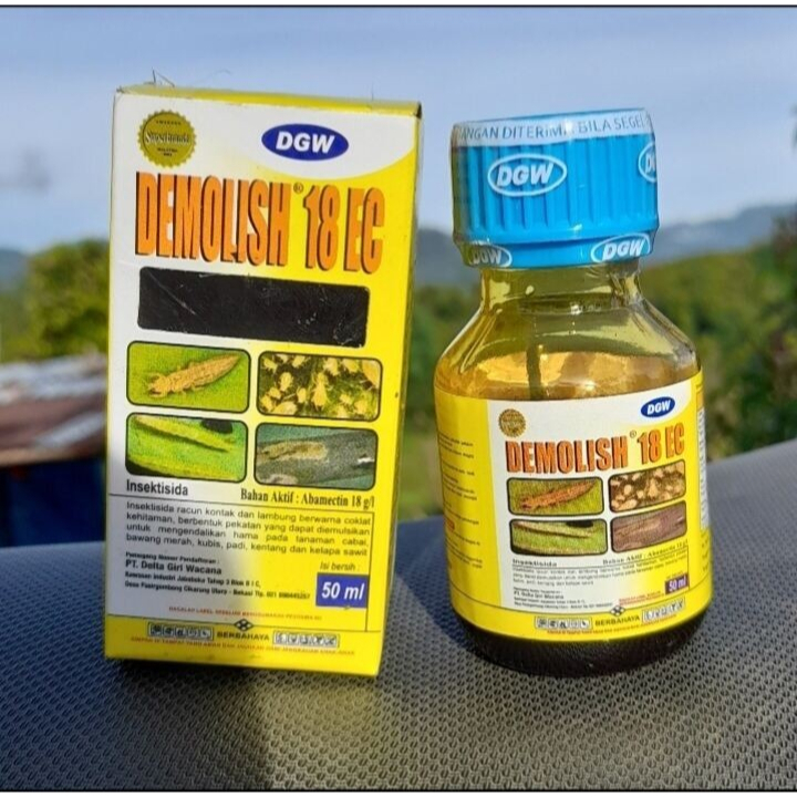 DEMOLISH 18 EC 50ml - Insektisida obat hama tanaman - Abamektin