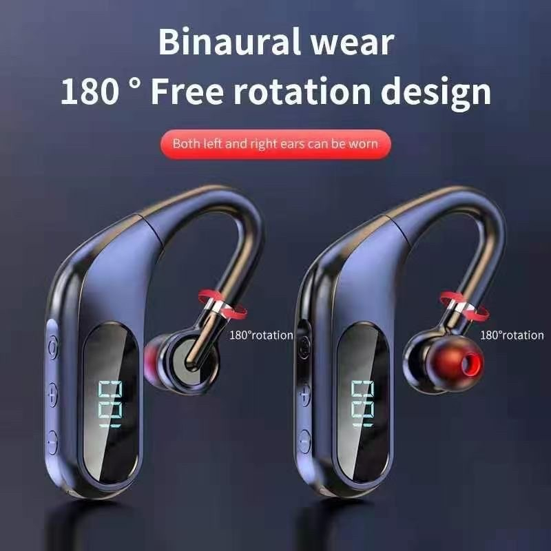 Trend-Headset Bluetooth Earphone KJ10 Single in-ear Rotatable Headphones