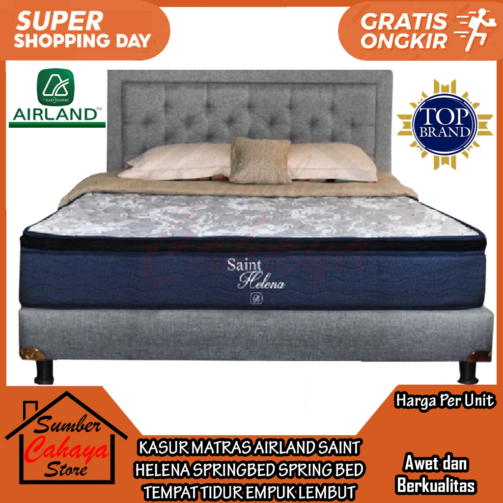 [Kargo] KASUR MATRAS AIRLAND SAINT HELENA SPRINGBED SPRING BED TEMPAT ALAS TIDUR EMPUK LEMBUT MATERA