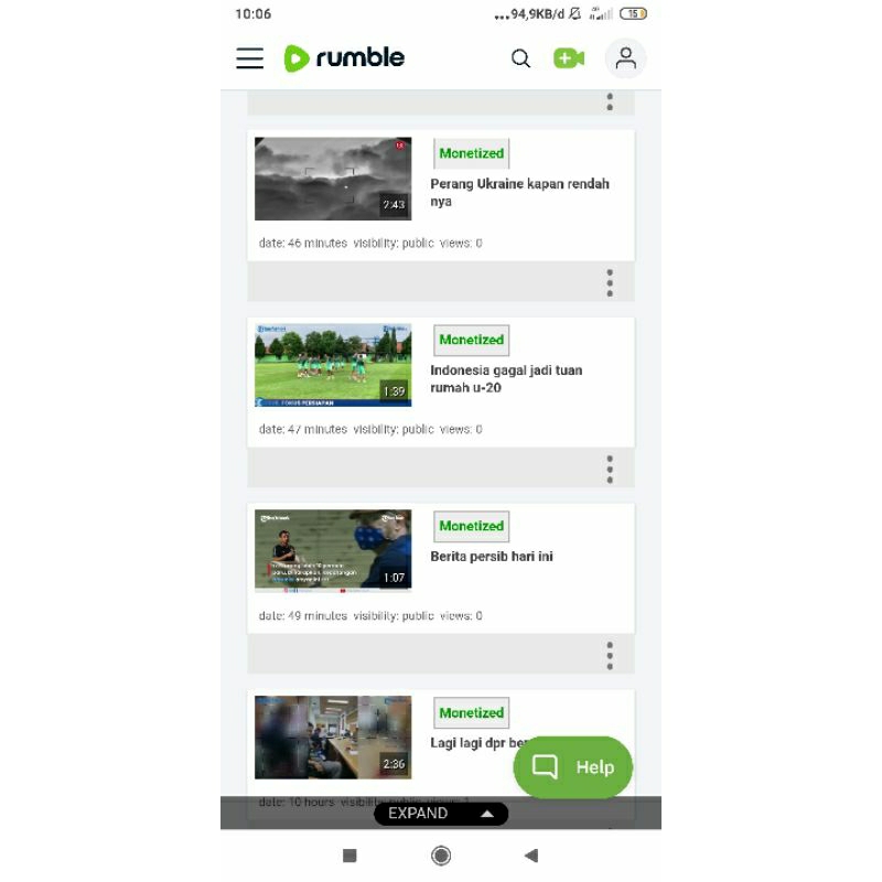 Rumble Monet + Bot Push Dolar Rumble Lifetime