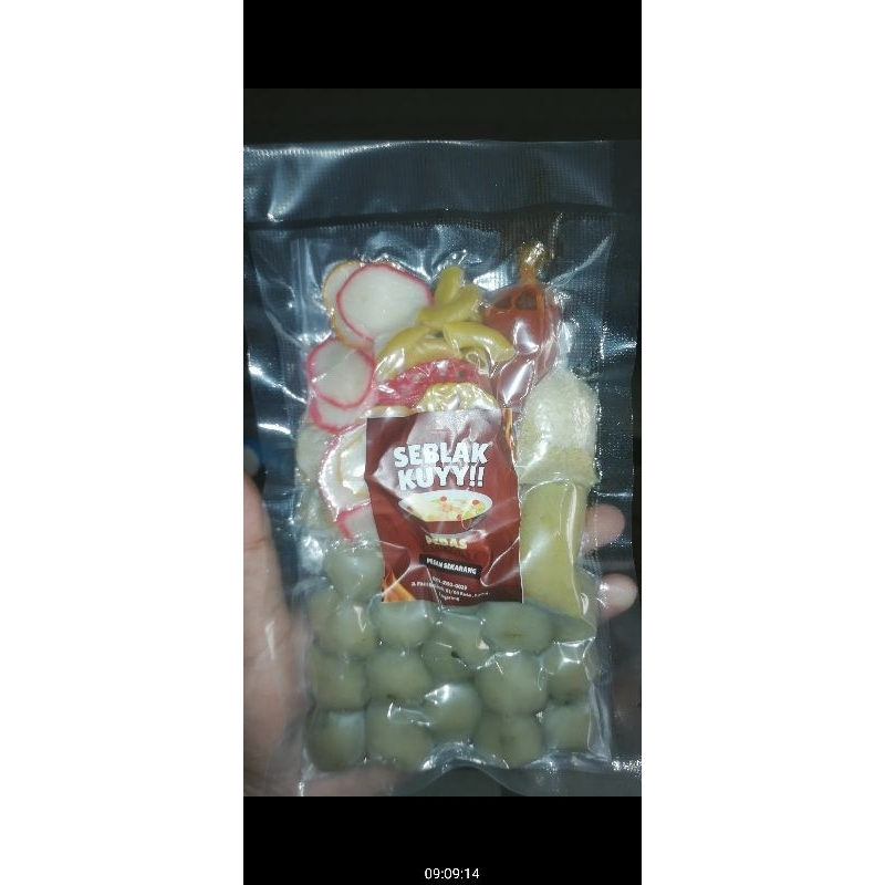 

seblak instan varian cilok