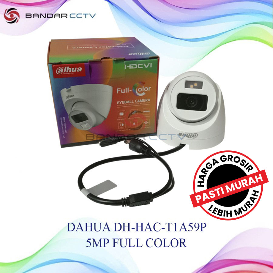 DAHUA DH HAC T1A59P 5MP FULL COLOR INDOOR CAMERA