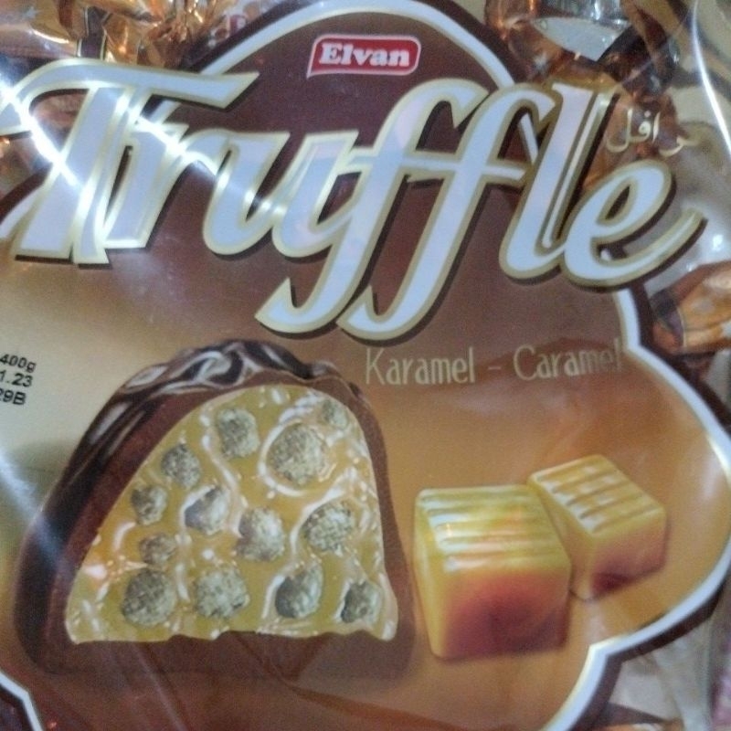 Elvan Truffle Chocolate Assorment 400 gram Aneka Rasa HALAL