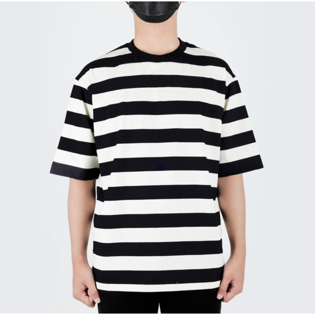 Human Greatness Stripe Oversize T-Shirt