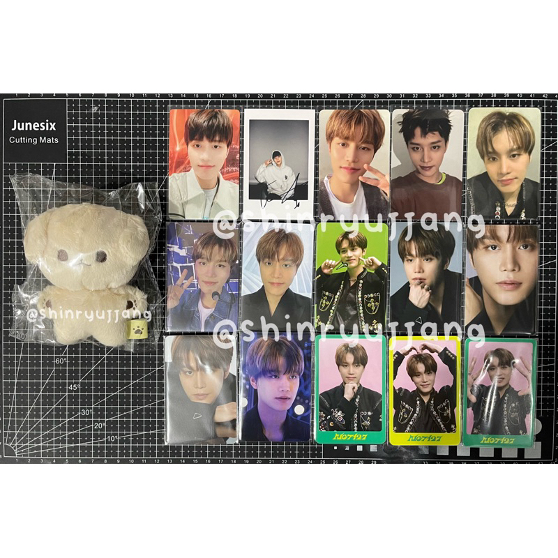 nct jeno doll kongjjen 10cm pair take all with taeil pc photocard dream 127