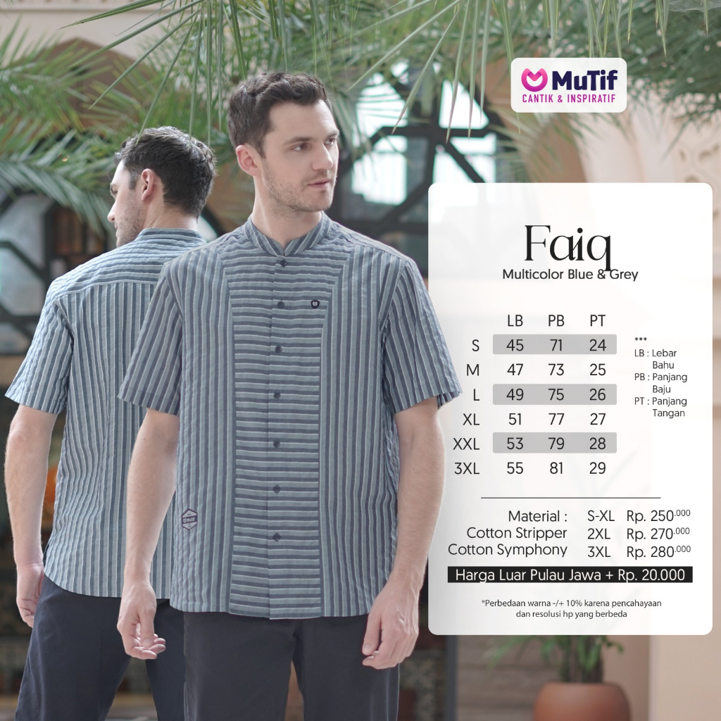 MUTIF - Gamis Couple Pasangan Series FIA FAIQ - Baju Couple Keluarga Lebaran 2023 Bandung - Baju Lebaran 2023 Couple Keluarga Amanah - Baju Couple Pasangan Lebaran 2023 - Gamis Couple Suami Isteri - Baju Lebaran Couple Pasangan