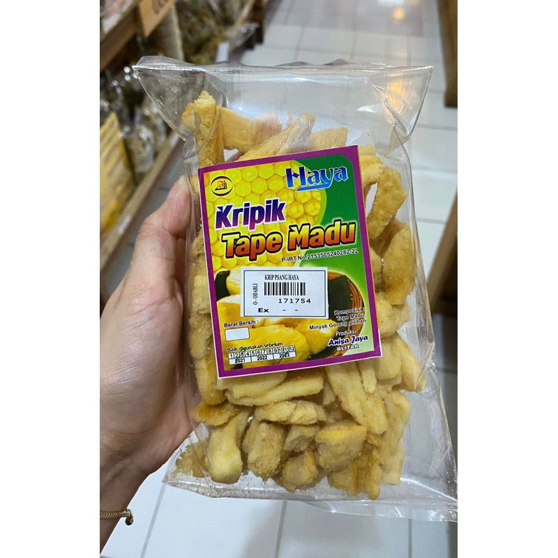 

Kripik/Keripik Tape Madu “Haya”