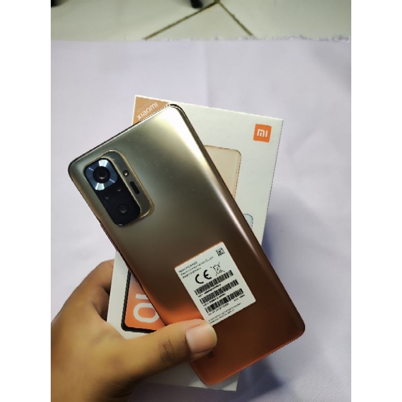 Redmi note 10 pro 8/128 fullset original second