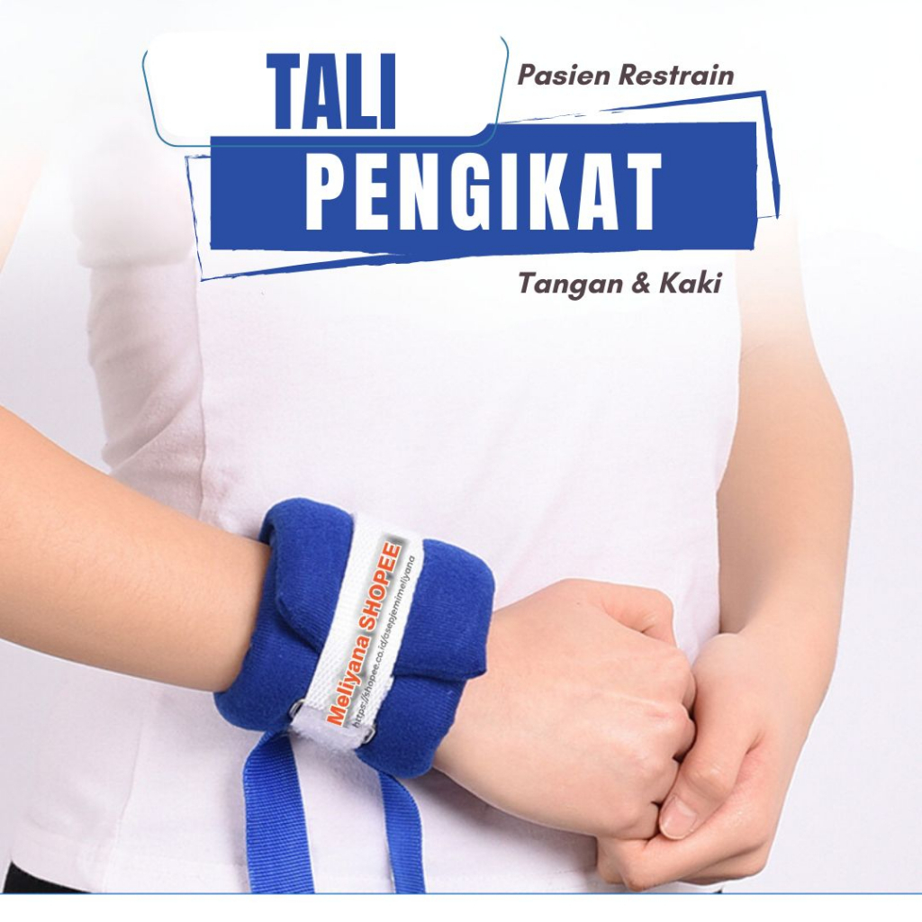 Original Tali Pengikat Pengekang Restrain Pasien Tangan Kaki