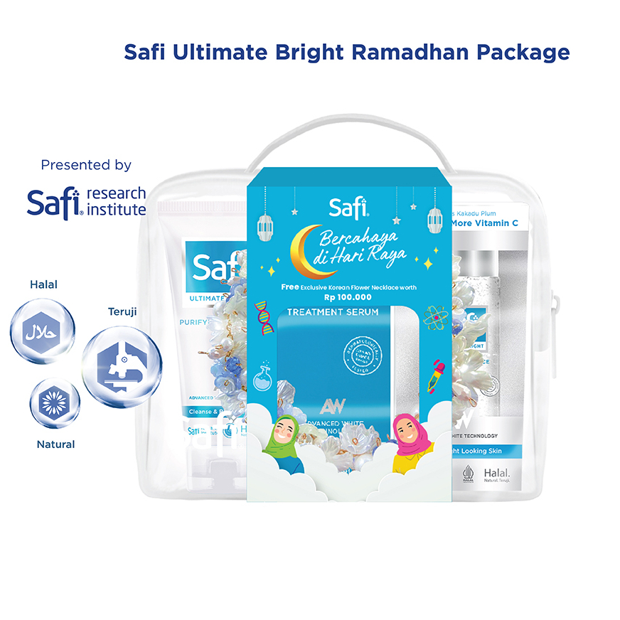 SAFI Paket Ultimate Bright  |  SAFI Bercahaya di Hari Raya