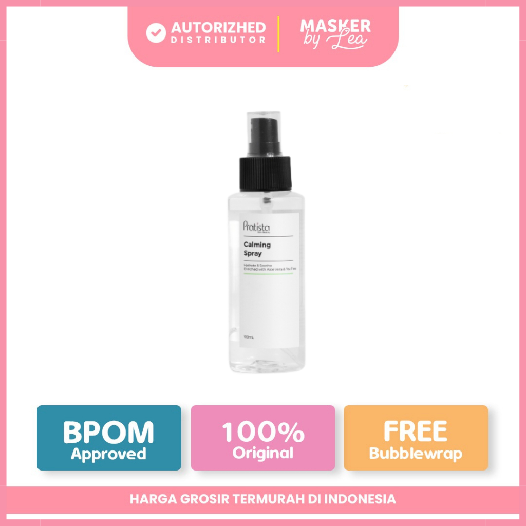 Pratista - Calming Spray Mist 100ML / Toner Pratista Botol Spray / Toner Wajah Kusam Jerawat &amp; Kusam BPOM