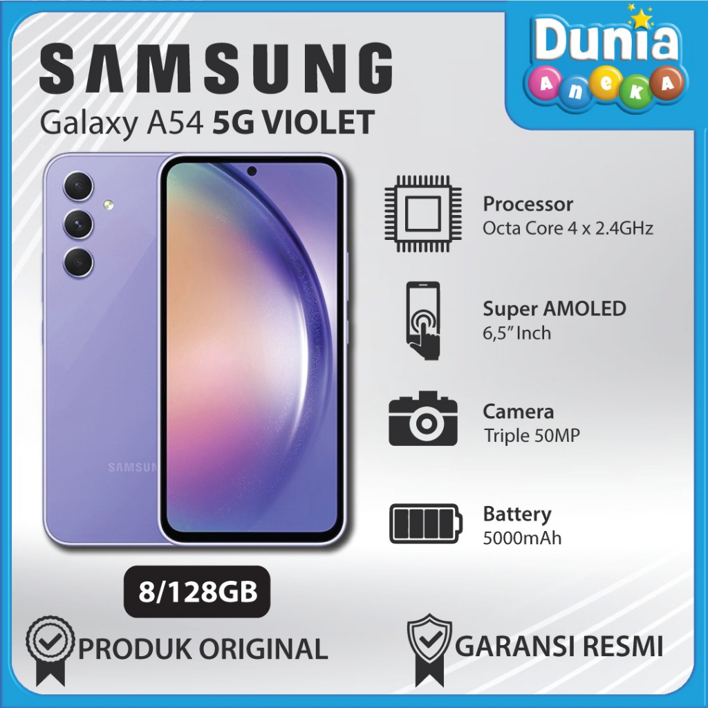 SAMSUNG GALAXY A54 5G GARANSI RESMI ORIGINAL