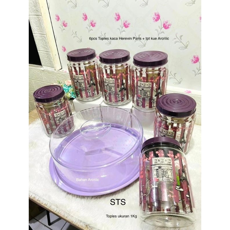 TOPLES DAN TEMPAT KUE HEREVIN