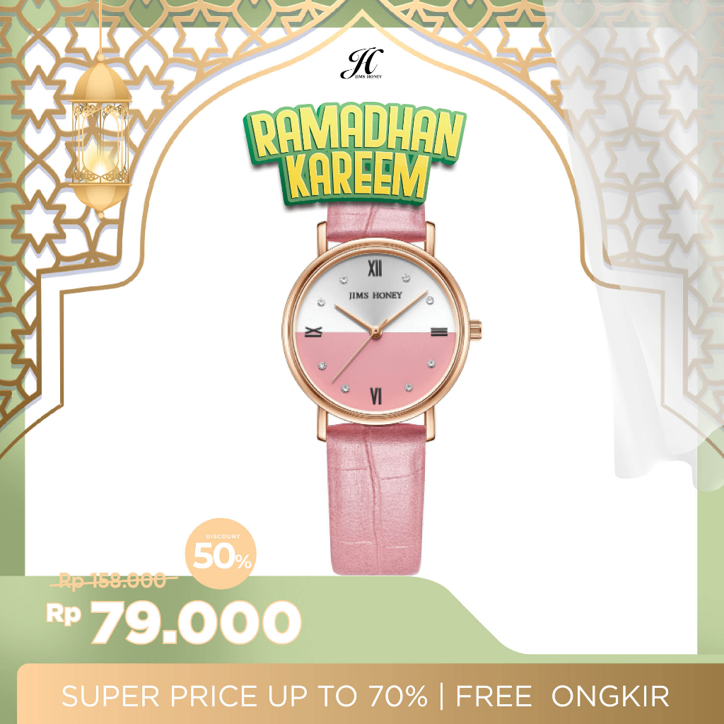 JIMS HONEY JHW 09 JAM TANGAN WANITA ANTI AIR (FREE EXCLUSIVE BOX)