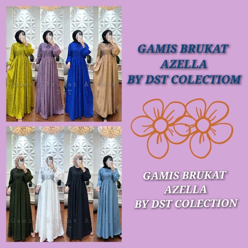 GAMIS BRUKAT AZELLA BY DST COLECTION