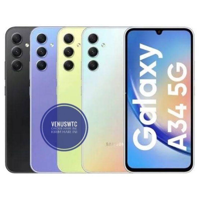 Samsung galaxy A34 5G 8/128 8/256 garansi resmi samsung indonesia