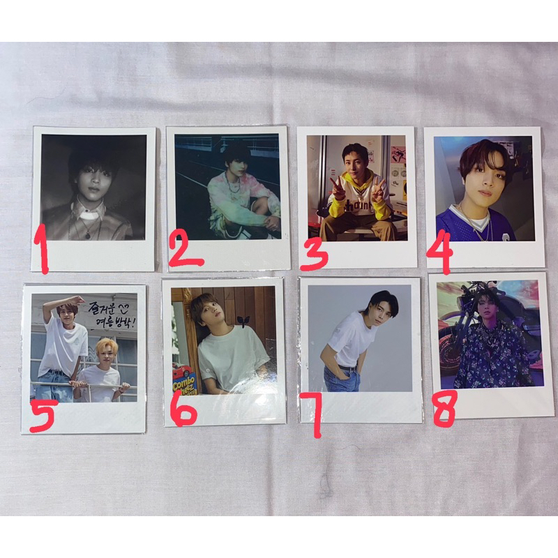 POLA HAECHAN RENJUN JOHNNY HELLO FUTURE SUMVAC PP SG23 STICKER